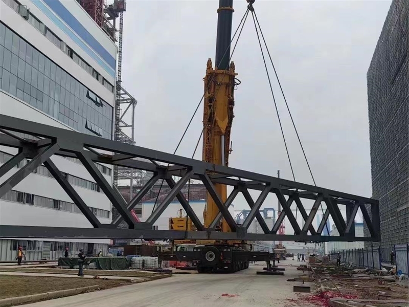 宜城電廠鋼結(jié)構(gòu)連廊